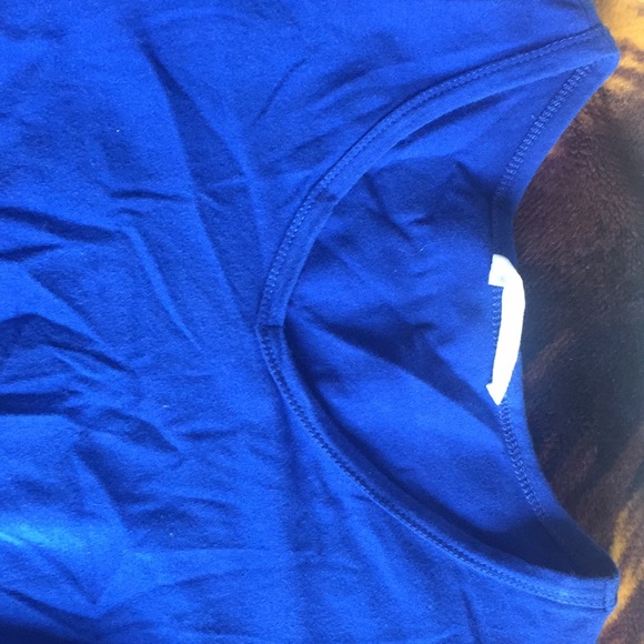 Blue Crop T-Shirt - Picture 2 of 2
